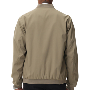 Chaqueta tipo jersey con parches para exteriores de alta calidad para hombre, chaqueta cortavientos con capucha de nailon y media cremallera personalizada para hombre - Product Image 6