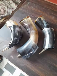 ฮอร์นสำหรับดื่มไวกิ้งนอร์ดิกงานแฮนด์เมดคุณภาพระดับพรีเมี่ยมดีไซน์สวยและใช้งานได้จริง - Product Image 4