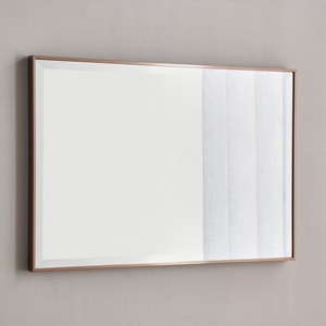 Miroir mural luxueux en métal de haute qualité, parfait pour le salon, les chambres et les espaces design avec un style contemporain chic - Product Image 2