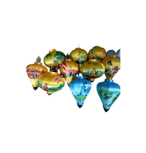 โคมไฟหวายไม้ไผ่แบบแขวนสำหรับงานปาร์ตี้งานเทศกาลสวนของตกแต่งบ้านงานฝีมืออุปกรณ์เสริมแฟชั่น - Product Image 5