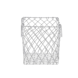 Cesta de almacenamiento de metal con forma personalizada, cesta de diseño hecha a mano, cesta de artículos de cocina nueva de lujo al por mayor con estilo clásico - Product Image 5