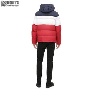 Veste polaire pour hommes de haute qualité pour l'hiver vêtements de plein air col montant motif Oem Odm Services en polyester pour hommes - Product Image 2