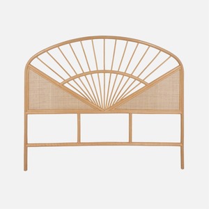 Cabecero de Mimbre y Ratán Hecho a Mano, Cabecero de Cama de Caña Natural, Muebles Boho Tejidos, Decoración del Hogar para Dormitorio - Product Image 1