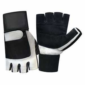 Guantes de levantamiento de pesas Venta al por mayor Deporte Esencial Transpirable Guantes de entrenamiento para levantamiento de pesas Gimnasio Guantes Ejercicio - Product Image 4