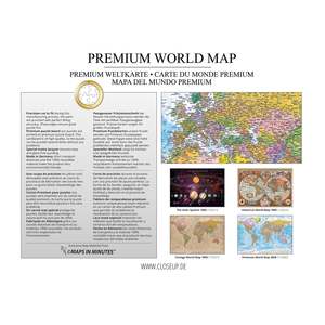 Rompecabezas del Mapa del Mundo de 1000 Piezas, Diseño Personalizado, Rompecabezas Educativo Magnético, Mini Juguete con Muestras de Mapas Gratis en MINUTOS - Product Image 3
