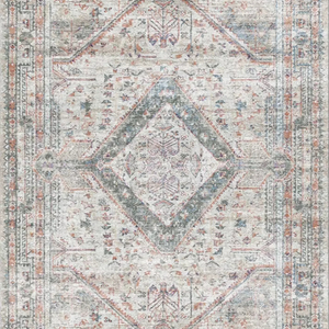 Adiva พรม20FT ผ้าแจ็คการ์ดโพลีเอสเตอร์ทอตุรกีเครื่องทำจากผ้าฝ้ายที่ล้างทำความสะอาดได้ในบ้านไม่ลื่นขายส่งแบบธรรมดา - Product Image 1