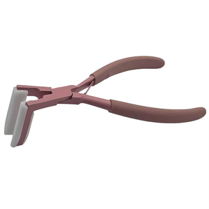 Pince à ruban adhésif pour extensions capillaires en acier inoxydable, poignée confortable, collage de trame lisse et uniforme pour coiffeurs – Vente chaude - Product Image 4