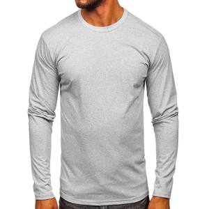 Léger Nouveaux Hommes Sports Active 100% Coton Porter Chemise À Manches Longues pour Homme T-shirt De Gymnastique - Product Image 4