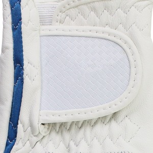 Gants de sport en cuir véritable blanc pour homme, respirants, avec trous pour les doigts, coutures renforcées, fermeture éclair réglable - Product Image 4