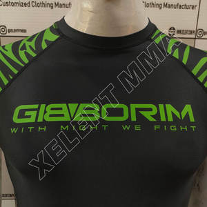 Rash Guards MMA BJJ Hombres Camisa de compresión de impresión completa NO GI, GI, MMA Shorts - Product Image 4