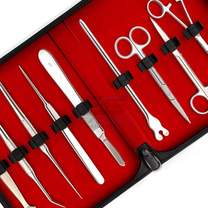 Kit de dissection manuelle avancé pour étudiants en médecine et instruments chirurgicaux vétérinaires en acier inoxydable - Product Image 4