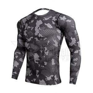 Outdoor Use New Design <b>Men</b> <b>Base</b> <b>Layer</b> Shirts Camo Printing Fitness Wear <b>Men</b> <b>Base</b> <b>Layer</b> Shirts - Product Image 5