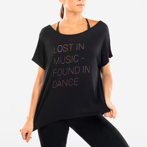 Vente en gros de chemises dansantes à manches courtes avec impression personnalisée en coton de haute qualité, style décontracté pour adultes - Product Image 2