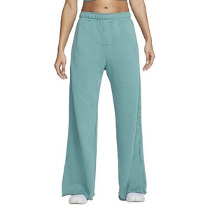 Women's High <b>Waist</b> Wide Fleece Pants Solid Color Loose Fit Full Length Casual <b>Trousers</b> With Pockets <b>Elastic</b> <b>Waist</b> - Product Image 5