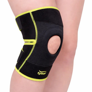 Professional Knee Wrap Neo with Flexible <b>Support</b> Design Breathable Neoprene Construction Adjustable Fit Strap for <b>Athletes</b> - Product Image 1