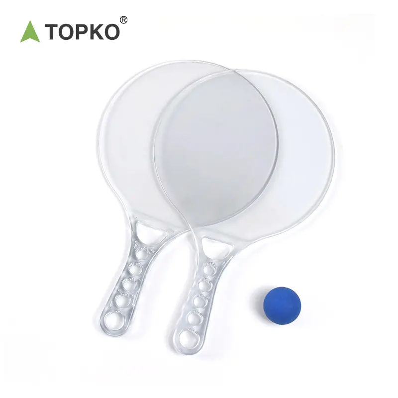 TOPKO racchetta racchetta da Paddle Tennis da spiaggia di alta qualità PP per allenamento sportivo Fitness racchette da Tennis