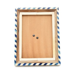 Beautifully Crafted MDF <b>Photo</b> <b>Frame</b> with Unique Bone Wood Inlays 4x6 <b>5x7</b> Sizes Available Interior Home Hotel Restaurant Design - Product Image 2