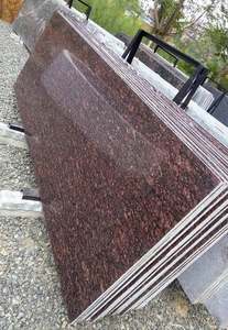 แผ่นหินแกรนิตสีน้ำตาลเข้มทนทานสำหรับปูพื้นและพื้นผิวขัดเงาห้องครัวราคาประหยัด - Product Image 2