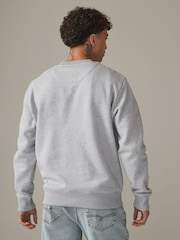 Logotipo personalizado impreso 100% algodón ropa casual cómodo hombres sudaderas al por mayor liso personalizado sudaderas color gris - Product Image 2