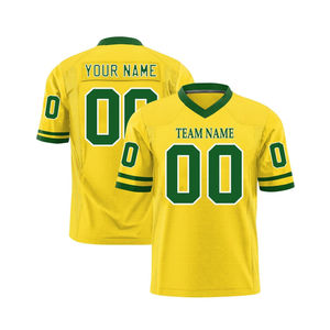 Maillot de football américain pour jeunes, école, collège, uniforme, polyester 145GSM, léger, vêtements de sport d'équipe - Product Image 3