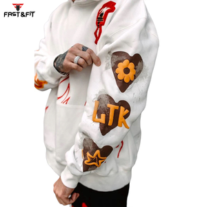 เสื้อฮู้ดผู้ชายสไตล์ใหม่ยูนิเซ็กซ์เฮฟวี่เวทชายเสื้อมีฮู้ดสไตล์สตรีทน้ำหนักเบา - Product Image 3