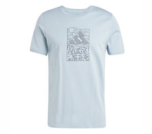 Style populaire personnalisé col rond poids lourd Streetwear à manches courtes haut décontracté T-shirt pour hommes - Product Image 1