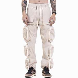 <b>Men</b> Casual Pants Custom Multi Pockets Cargo Trousers Durable <b>Work</b> Pants - Product Image 4