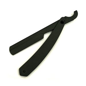 La mejor afeitadora Manual para hombres, maquinilla de afeitar de una sola hoja de acero al carbono de seguridad, maquinillas de afeitar de borde recto - Product Image 3