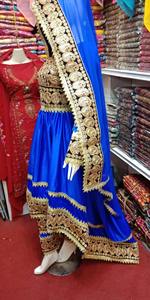 Recién llegado, vestido Kuchi afgano tribal a la moda para mujer, manga larga, ropa de fiesta elegante, Maxi encaje afgano ecológico - Product Image 3