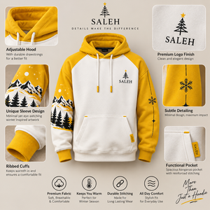 เสื้อฮู้ดลายคริสต์มาส พิมพ์ลายตามสั่ง เสื้อกันหนาวลำลองสำหรับผู้ชาย ขายส่ง - Product Image 4