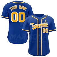 Jersey Baseball Musim Panas Ukuran Besar Berkualitas Tinggi Ramah Lingkungan Bernapas Nyaman 100% Poliester Cepat Kering
