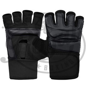 Gants de grappin serpent MMA personnalisés pour adultes avec protecteur de pouce en cuir PU - Product Image 1