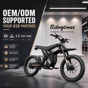 Bicicleta Eléctrica Ridingtimes GT73 PRO con Sistema de Frenos Hidráulicos, Bicicleta Eléctrica Todoterreno con Potencia de Frenado Segura - Product Image 1