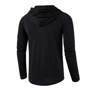 Venta al por mayor de ropa de calle Casual Hip Hop personalizado gimnasio con capucha sin mangas pulóver Fitness entrenamiento Otoño Invierno Unisex hombres sudaderas con capucha - Product Image 5