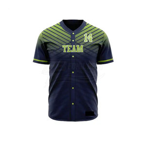 Conjunto de Uniforme de Béisbol Personalizado para Hombre, Jersey de Manga Corta con Cuello en V, Impresión Digital del Logotipo del Equipo, Absorbe la Humedad, Secado Rápido, Poliéster, Adulto - Product Image 4