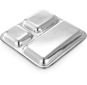 ถาดสแตนเลสใช้ในห้องครัวโรงแรมมีสาร3ชนิดแบบใช้แล้วทิ้งเป็นมิตรต่อสิ่งแวดล้อมผู้จำหน่ายอินเดีย - Product Image 4