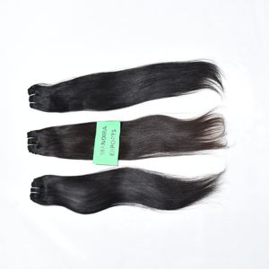 Vente en gros de mèches de cheveux vierges vietnamiens de qualité 12A, alignées sur la cuticule, lisses, 40 pouces, extensions de cheveux humains indiens - Product Image 4