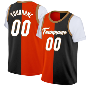 Camiseta de baloncesto personalizada para hombre, estampado de transferencia de calor, transpirable, absorbe la humedad, de talla grande, uniforme profesional de retroceso - Product Image 6