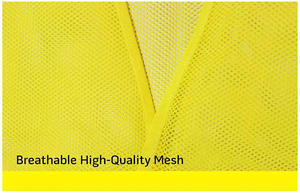 เสื้อกั๊กนิรภัยสะท้อนแสงสำหรับผู้ชาย2025พิมพ์โลโก้แบบปรับแต่งได้จากโรงงานส่งตรงจากปากีสถาน - Product Image 3