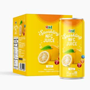 330ml VINUT Sparkling Yuzu Juice Soda Bebidas carbonatadas de fabricantes y proveedores de Vietnam - Product Image 1