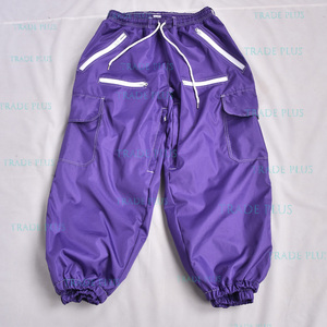 Pantalon de ski de montagne chauffant unisexe personnalisé, imperméable 10 000 mm, respirant, coupe-vent, isolation en polaire pour l'hiver - Product Image 1