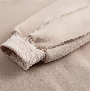 Sweat à capuche court décontracté oversize tissé pour femme, pull d'hiver respirant et à séchage rapide, respectueux de l'environnement - Product Image 3