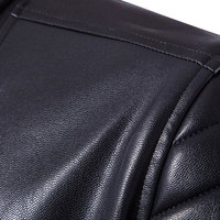 Veste en cuir et toile de style High Street 2024, sur mesure, pour homme, hiver, col rabattu, impression personnalisée, séchage rapide