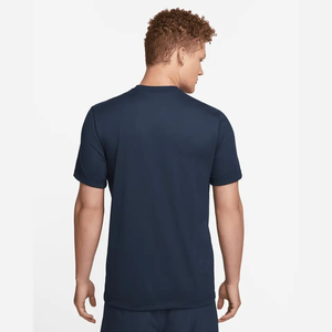 2023 nouveauté haut coton hommes Gym Muscle Compression hauts solide à manches courtes Fit T-Shirts course respirant goutte épaule - Product Image 2