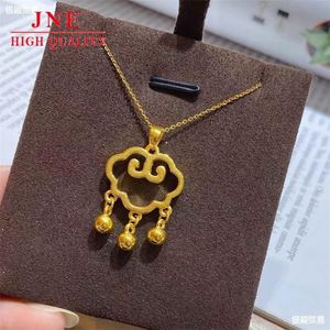 Giả Trang Trí Xương Đòn Mặt Dây Chuyền Nữ Di Sản Chuỗi Cổ Phong Cách Vòng Cổ Việt Nam Vàng - Product Image 3