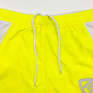 กางเกงขาสั้นสำหรับวิ่งออกกำลังกายผ้าฝ้าย100% เป็นมิตรกับสิ่งแวดล้อมพร้อมซับในกางเกงขาสั้นชายหาด - Product Image 3