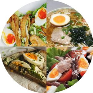 Lasubst Cute Purple Color-Changing Egg Timer <b>Wood</b> <b>Kitchen</b> <b>Accessory</b> Powered by Batteries for Boiling Eggs - Product Image 1