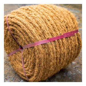 Corde de fibre de coco biodégradable en fibre de coco sans danger pour l'environnement, idéale pour les emballages écologiques et l'artisanat. - Product Image 5