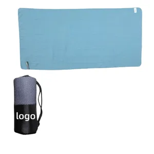 Home textile Custom logo Microfiber towel premium quality Comfortable custom gym towel microfiber sport Gym Towel for Unisex