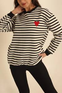 La sudadera de talla grande para mujer de estilo más popular a la venta sudadera de mujer con logotipo personalizado de manga larga - Product Image 3